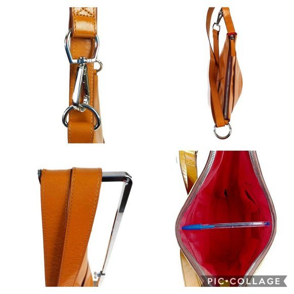 Hobo Int'l The Original Polished Truffle Tan Leather Bucket Bag - Picture 5 of 11